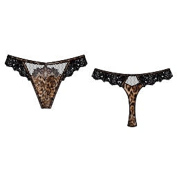 Lise Charmel String Ambre Panthere Lise Charmel ACH1079 zwart