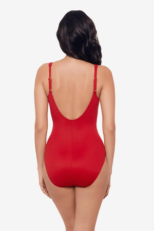 Miracle Suit Sanibel Miraclesuit 6516663 Cayenne red