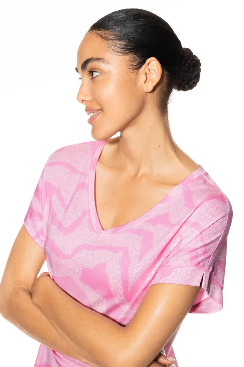 sleepshirt short sleeve 17754 556 candy pink