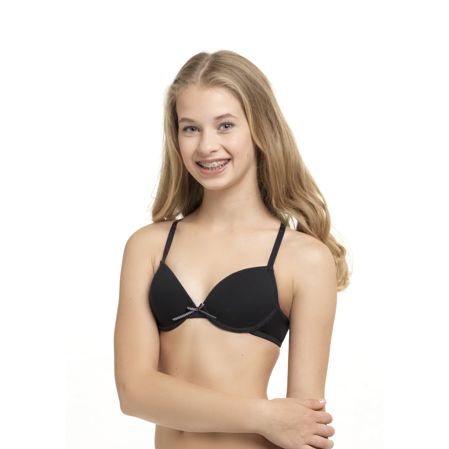 Boobs en Bloomers bh zonder beugel B & B 7.0040 zwart zwart