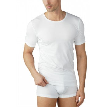 Crew-Neck Slim Fit 46092 101 weiss