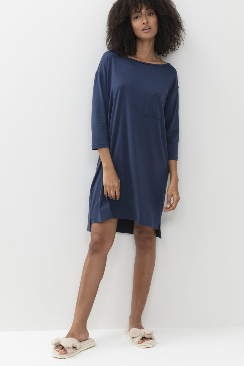 ** Liah Bigshirt 3/4 sleeve 16111 233 new blue