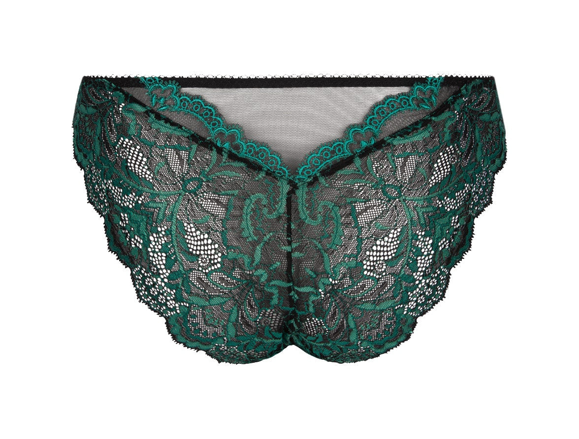 Lise Charmel Secrete Emeraude Slip luxe Lise Charmel ACH0730 Groen print