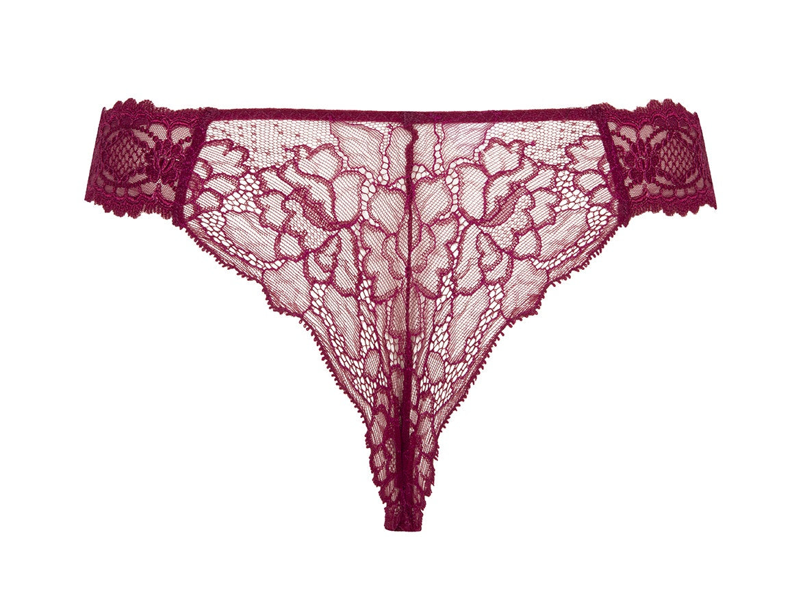 Lise Charmel Subllime en Dentelle string Lise Charmel ACH0013 Fuchsia