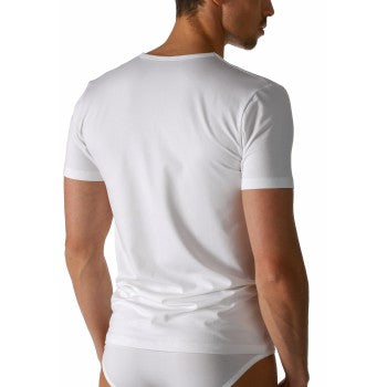 V-Neck 46007 101 weiss