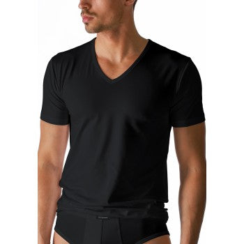 V-Neck 46007 123 schwarz