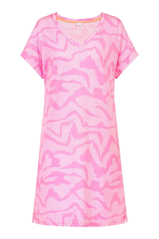 sleepshirt short sleeve 17754 556 candy pink