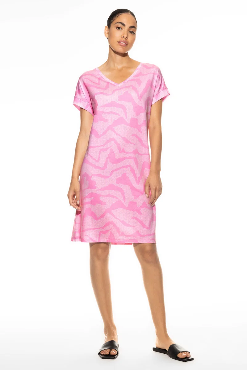 sleepshirt short sleeve 17754 556 candy pink