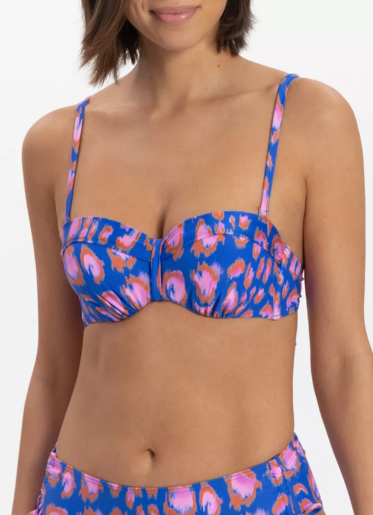 Cyell Sneaky Leopard bikinitop Cyell 310142 strapless top