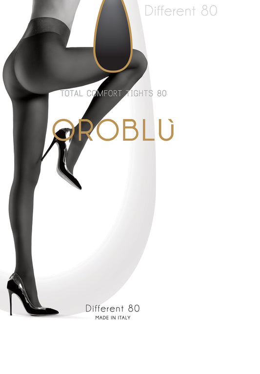 Oroblu panty Different 80 den OR1148050 black